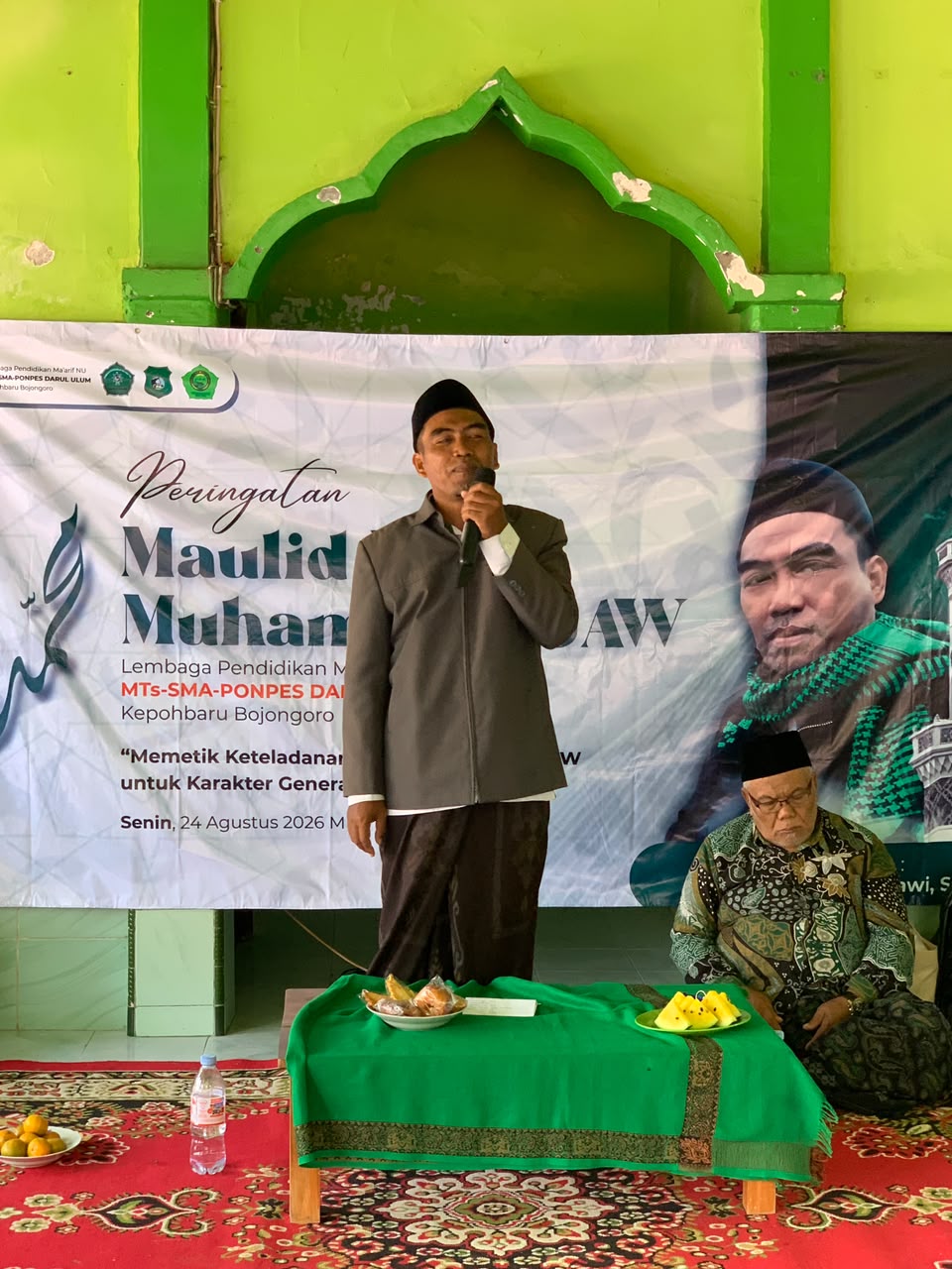 Lewat Maulid Nabi 1448 H, MTs Darul Ulum Nglumber Perkuat Akhlak Generasi Muda